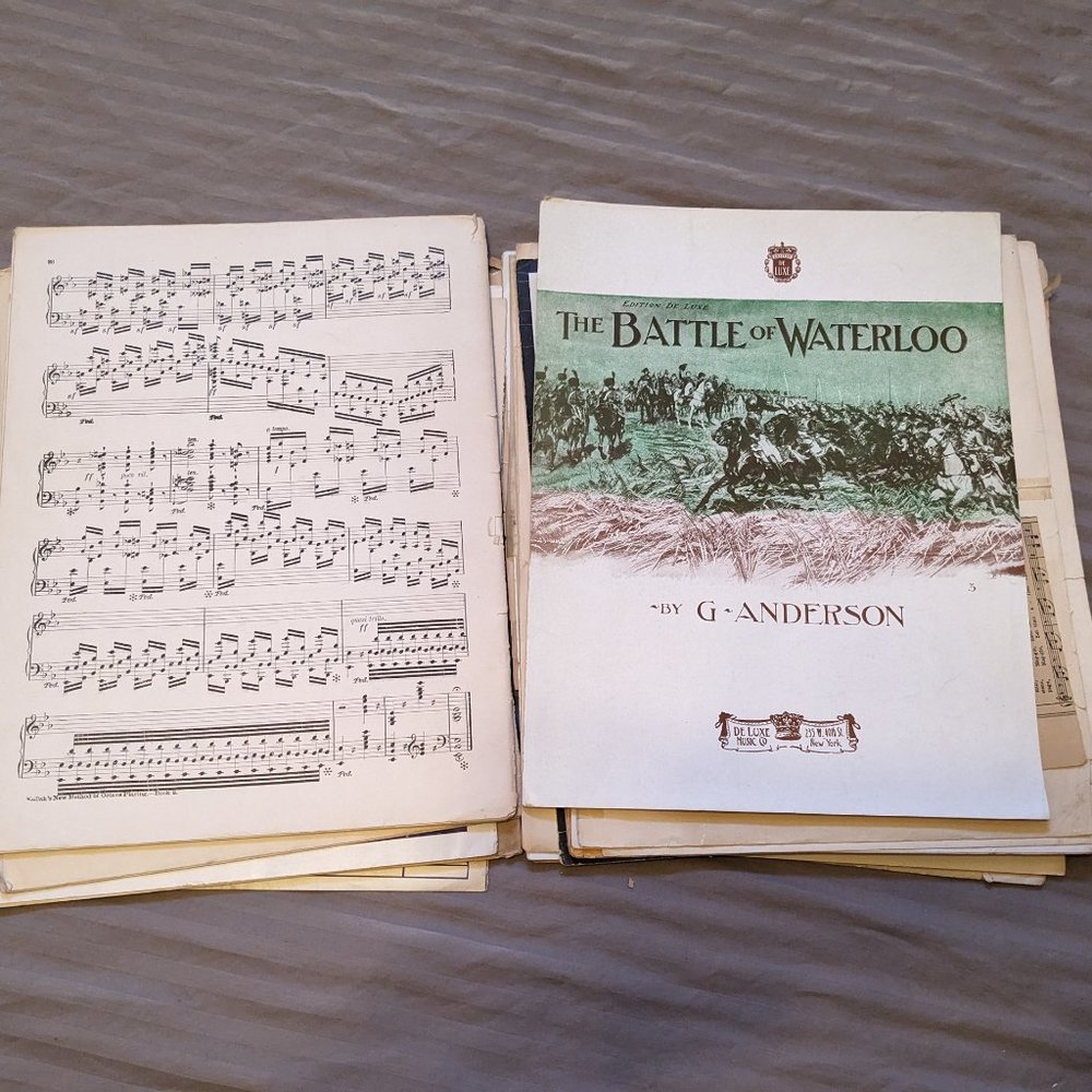 Antique Sheet Music from the 1900s - Picture 3 of 7